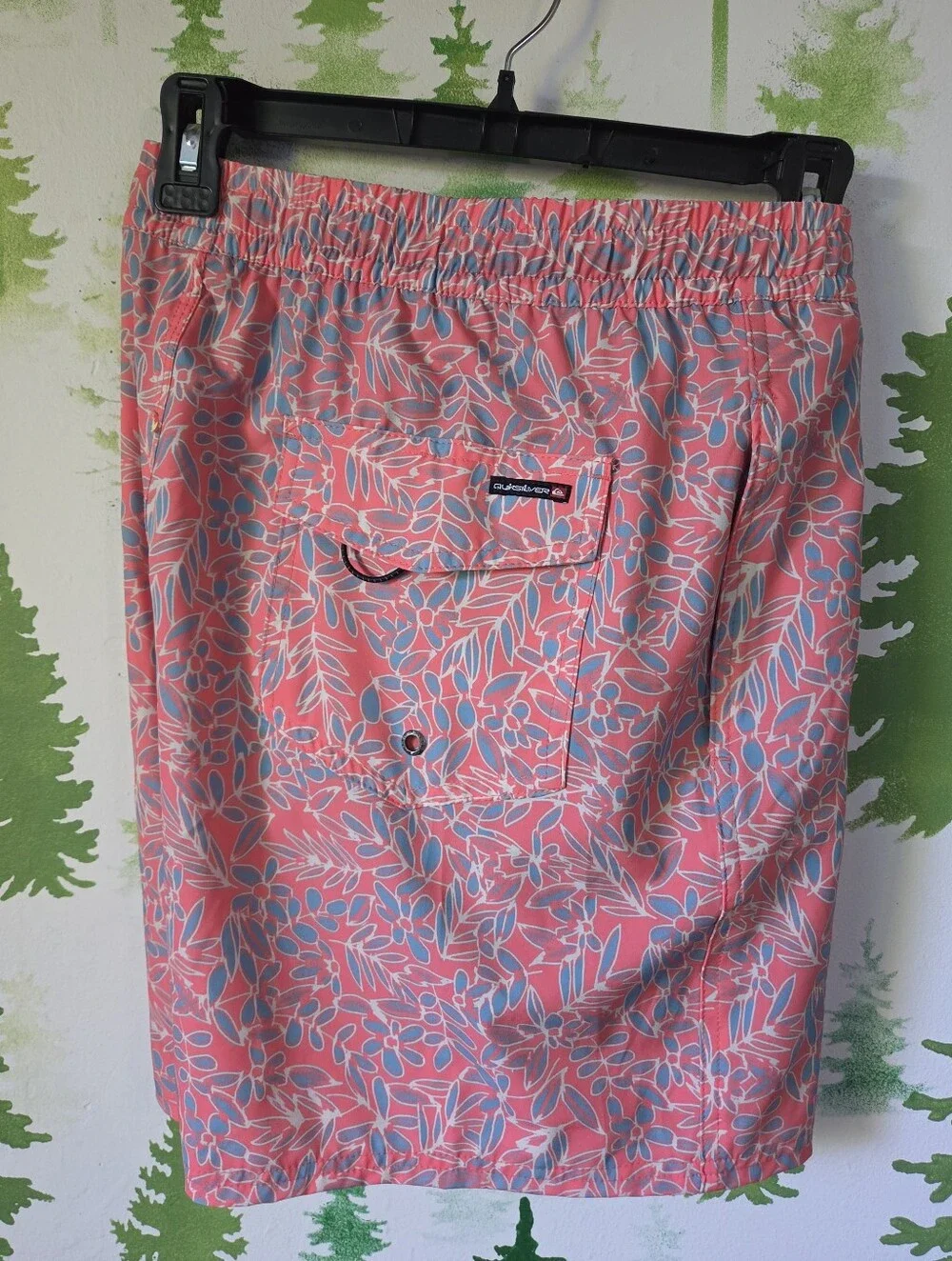 Quiksilver Coral Floral Quick-Dry Men’s Swim 6.5